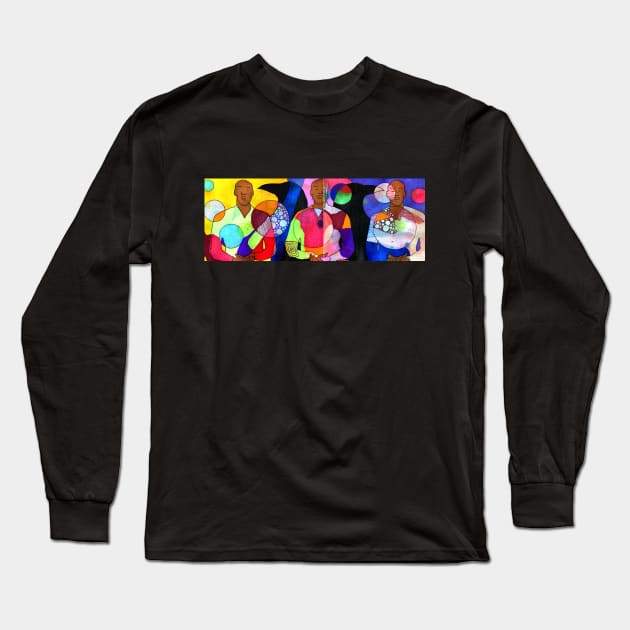 Night Protectors Long Sleeve T-Shirt by AleHouseDrae